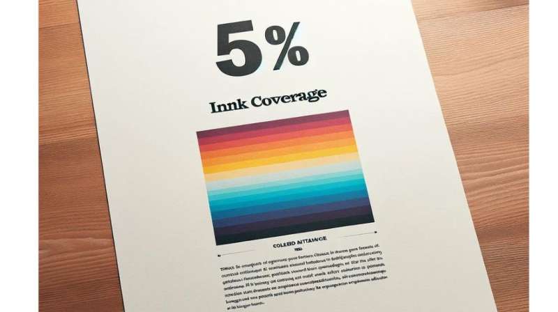 What is 5 Per Cent Toner Coverage?